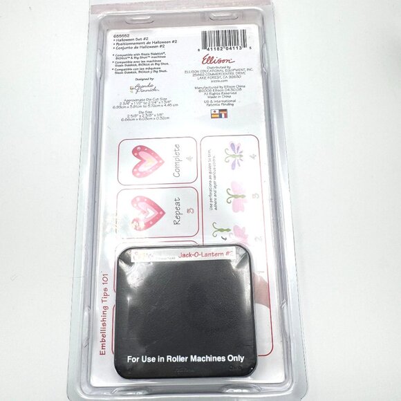 Sizzlits Halloween Die Set 3-Pack By Brenda Pinnick Sizzix 655552 - Picture 4 of 8